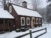 Olde Century Historic Colors Olde Forge Mustard Front Door and trim Candlelight